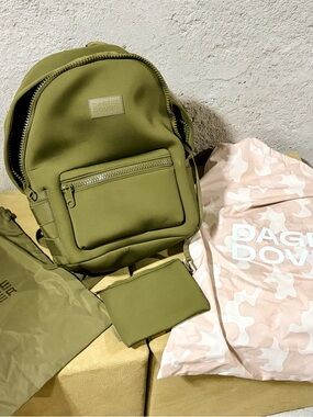 Dagne Dover Dakota Medium Backpack with Matching Pouch